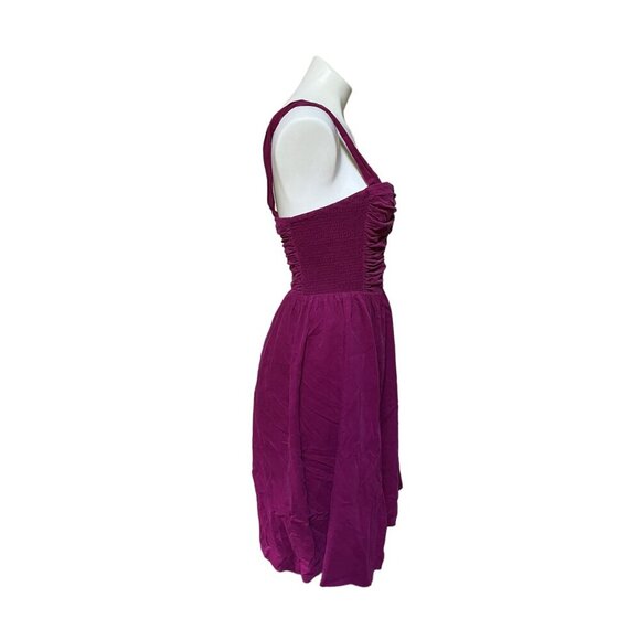 HD In Paris Velvet Dress Queen Anne Neckline Removable Straps 4 - Picture 7 of 11